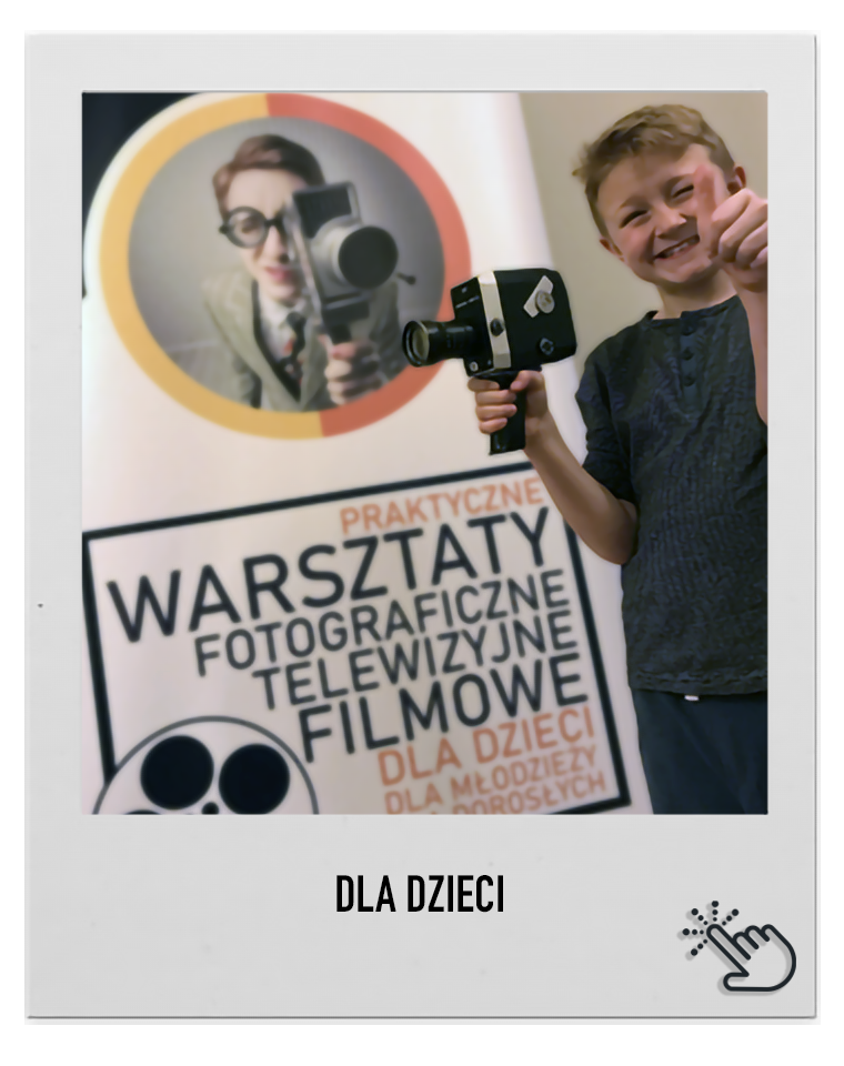 Warsztaty filmowe dla dzieci.